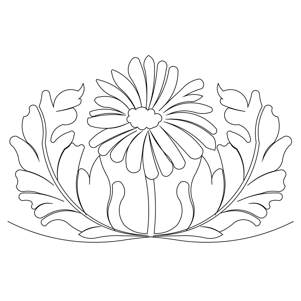 daisy mae border 001 Digital Pattern Sweet Dreams Quilt Studio